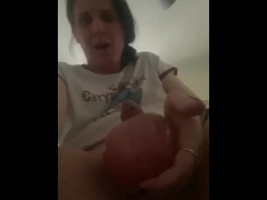 Trans Mom with 500cc Full Balls