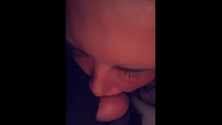 Roadhead in the Beamer at Night from my Slut - Pornhub.com