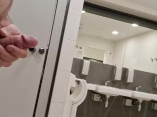 solo male, masturbate, bathroom, huge cumshot