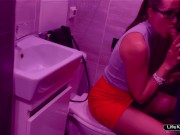 Preview 3 of Public sex in the toilet of a nightclub #12