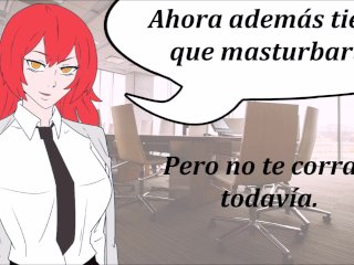 Makima Te Necesita En La Oficina. Audio JOI Hentai.