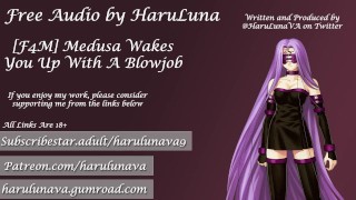18+ Short Fate Audio - Medusa Wakes You Up With A Blowjob