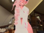 Preview 3 of Private Jet Plane Fuck POV First Class Lap Dance VRChat ERP Business Riding Fucking Tattoo Mile High