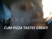 Preview 2 of Cum Pizza: fan request (teaser)  Watch as a FAN CLUB member.