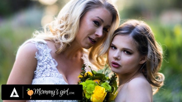 Wedding Dress Lesbian Seduction Porn - MOMMY'S GIRL - Bridesmaid Katie Morgan Bangs Hard her Stepdaughter Coco  Lovelock before her Wedding - Pornhub.com