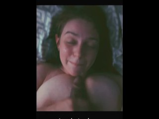 big tits, exclusive, tittyfuck, vertical video