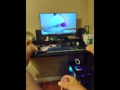 Masturbating to girls dripping pussy