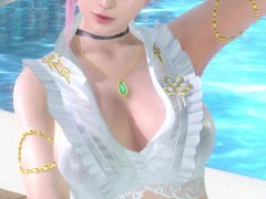 Dead Or Alive Xtreme Venus Vacation Elise Monochrome With Swimsuit Fanservice Appreciation