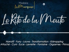 Le Rite de la Meute [French Audio Porn Furry Transformation Louve Narratif]
