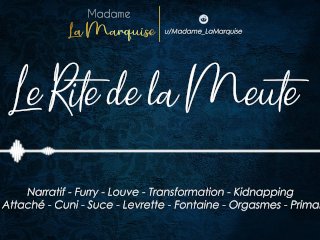 Le Rite De_La Meute [French Audio PornFurry Transformation Louve Narratif]