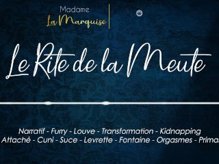 Le Rite_De La Meute [French Audio Porn Furry_Transformation Louve_Narratif]