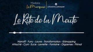 Le Rite de la Meute [French Audio Porn Furry Transformation Louve Narratif]