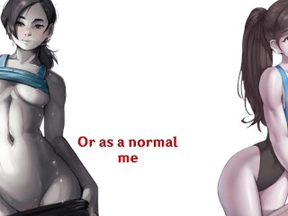 Wii Fit Trainer Hentai JOI BDSM (Femdom /vernedering Work-out Voeten / Oksel Degradatie)