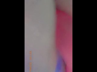 Fucking myself with dildo