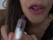 Preview 2 of JOI I paint my lips and you cum in my mouth with countdown