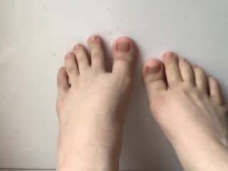 Foot Fetish! Nohy a Chodidla Zblízka. Dívat Se a Koukat