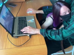 молоденькая соседка по комнате не дала поиграть в компьютер - Screenshot 4 of 16 - Video Game