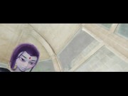 Preview 2 of VR POV Starfire FUTA Missionary DP with Raven + Batgirl - Titans 3D Hentai
