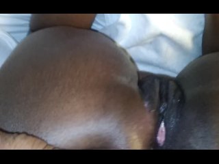 pov, black girl, big dick small pussy, dripping wet pussy
