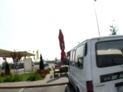 Regina Moon, Mugur EURO Pussy Creampie - Outdoor, Pussy fucking, Babe Brunette Slut, natural, Tease1