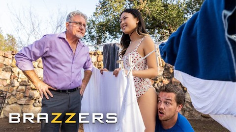 Brazzers - Lulu Chu Needs A Younger & Bigger Cock Than Her Husband's & Finds It In Her Neighbor