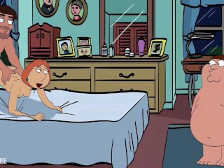 Family Guy Hentai - Lois Griffin Cucks Peter (Version étendue) (Onlyfans for More)