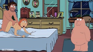 Family Guy Hentai - Lois Griffin cucks Peter (uitgebreide versie) (Onlyfans voor meer)