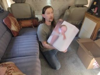 solo male, big tits, exclusive, unboxing