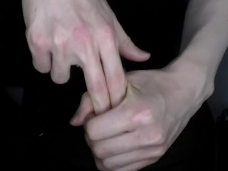 asmr, masturbate, exclusive, veiny hands