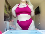Preview 2 of strip time in home bbw hot juicy girl