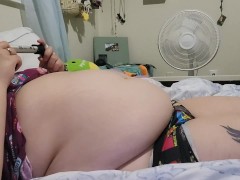 BBW BELLY INFLATION 100 PUMPS!!