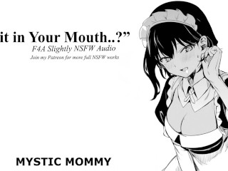 ”spit in your Mouth?” [Dom]Female X Listener Audio F4A