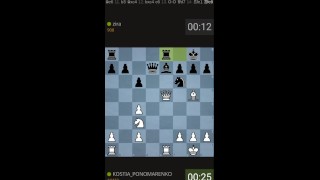 Blitz d’échecs (balle) 1min + 0sec