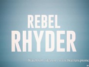 Preview 3 of Window Licking Dildo Suckers Get Real D - Adira Allure, Rebel Rhyder / Brazzers