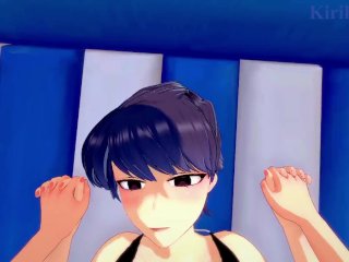 Shūko Komi and I Have Intense Sex on the Beach. - Komi Can't CommunicatePOV Hentai