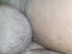 Big butt ebony milf gets a BBC creampie