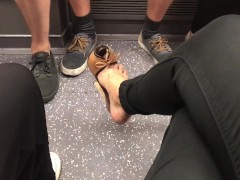 Dangling on the tube 