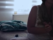 Preview 2 of Morning sex with a curvy milf. I am excited by her natural orgasm. 60 fps