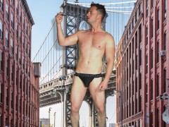 Giant Master Apollo City Destruction Macrophilia - Screenshot 14 of 16 - Muscle Growth