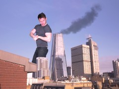 Giant Master Apollo City Destruction Macrophilia - Screenshot 4 of 16 - Muscle Growth
