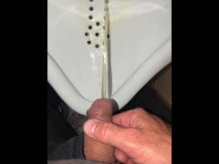 Urinal pissing