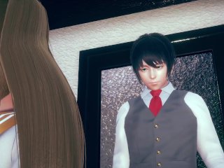 [Honey Select 2]Sex Stalker in toilet แอบมาเกี่ยวเบ็ดในห้องน้ำ ผู้ชายตามมาเย็ดถึงที่