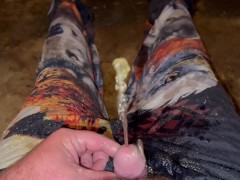 I had to piss myself