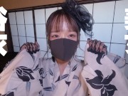 【4K,Eng sub】Slender Married Woman in Yukata Gives Blowjob and creampie-----BestCoupleJapan german ho