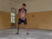 Preview 6 of Almost caught masturbating in an abandoned building🔥💦