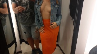 A Sexy Stranger Asked Me To Look At Her In The Fitting Room