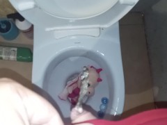 Light Pink Dragon Peeing#1