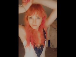 petite, small tits, amateur, pink hair