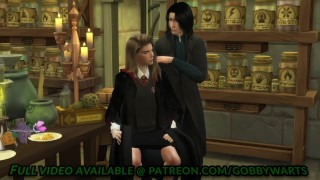 Clase De Poción De Severamente Heterosexual Gobbywarts Harry Potter Regla 34 Sims 4