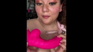 Wanna See Me Test Out My New Toy Spoiler My Pussy Is Too Tight And Pops It Right Out As I Cum